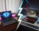 Lenovo LOQ 17 vs. Acer Nitro V 17 (image source: Gemini-created using real laptop pictures)