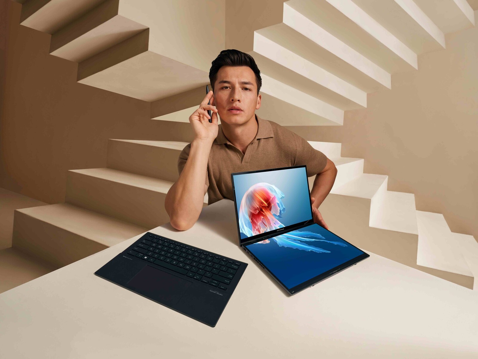 Asus announces the Zenbook Duo, unleashing the future of ultraportable