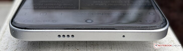 above: Loudspeaker, microphone