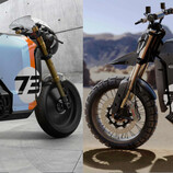Super73 unveiled two new concept motorcycles based on the C1X platform. (Image source: Super73)