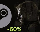 The critically acclaimed MGSV is currently 60% off on Steam. (Image Source: Steam, edited)