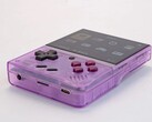 The Miyoo Mini Plus V2 is available in four colors including Transparent Purple (pictured).