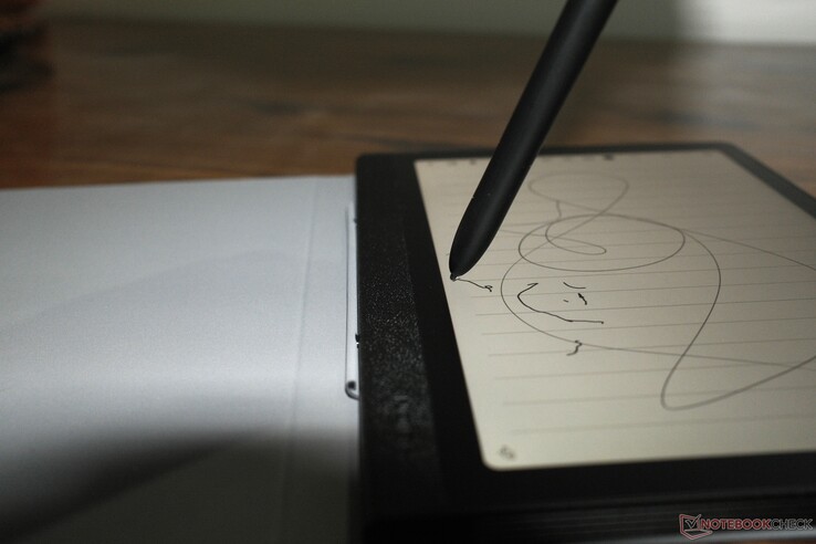 ...and the PW510 pen on the Huion Note E.