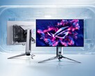 The Asus ROG Swift OLED PG27AQWP-W will cost $1099 in the US. (Image source: Asus)