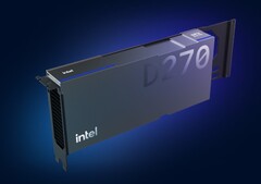 Intel GPU D270 — an AI accelerator designed for inference workloads.