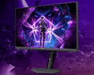 The Agon Pro AGP277QKM costs around $486 in China. Pictured: an edited promo picture showing the front of the gaming monitor.