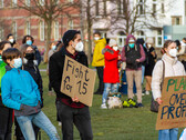Fridays for Future: Demonstrators at the Global Climate Strike rally on March 19, 2021 in Düsseldorf. (Image: Wikimedia, Rogi Lensing).