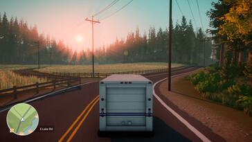 An image showing gameplay in Lake.