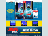 A promotional poster for Jaws: Retro Edition (image source: Limited Run Games)