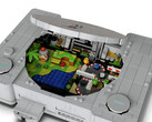 LEGO PlayStation Building Set with Ape Escape diorama
