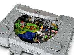 LEGO PlayStation Building Set with Ape Escape diorama