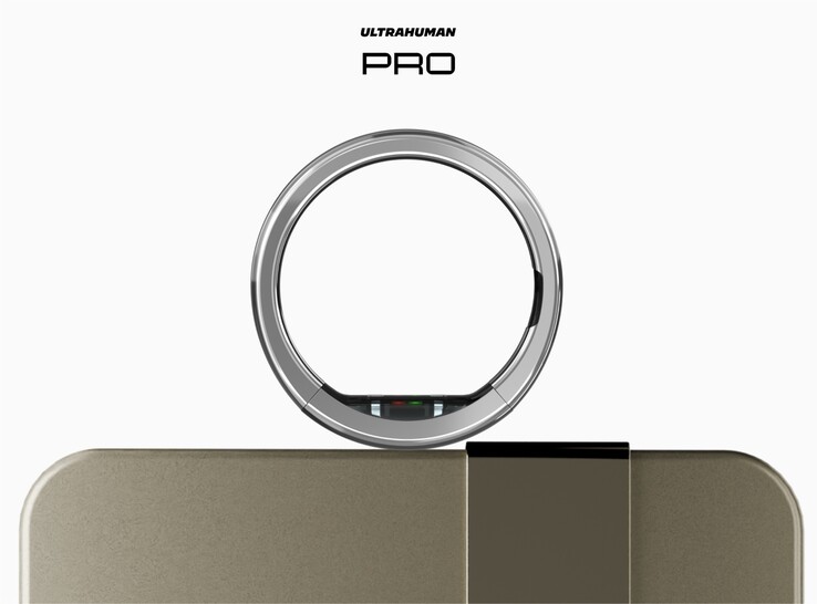 The Ultrahuman Ring Pro smart ring