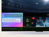 The Microsoft Copilot app on an LG TV. (Image source: LG)
