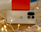 The OnePlus 16 tipped not release globally. Pictured: the OnePlus 15 with fairy lights around it. (Image source: Notebookcheck)