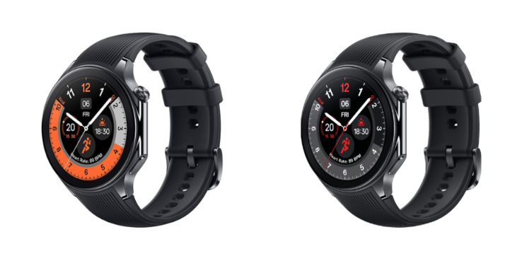 The Oppo Watch X (left) and the OnePlus Watch 2 (right). (Image source: Oppo/OnePlus)