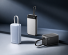 The EcoFlow Rapid power bank (10K), the Rapid power bank (20K), and the Rapid 3-in-1 power bank (10K) (from left to right)