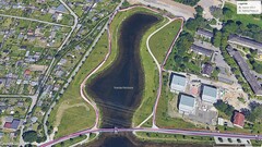 GPS test: Circumnavigation of the lake