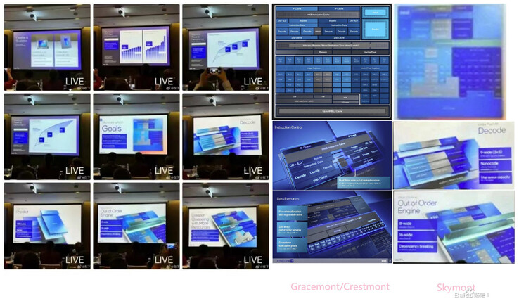 Leaked Lunar Lake slides from Intel's presentation. (Source: HXL on X)