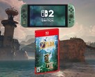 Zelda Switch 2 console seen above Ocarina of Time remake