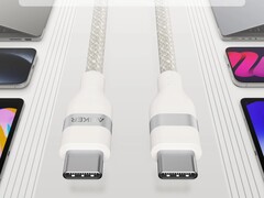 The Anker USB-C to USB-C Cable (240W, Upcycled-Braided) comes in two lengths. (Image source: Anker)