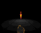 A screengrab from Devil Daggers on PC
