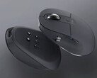 The Fujitsu FMV Mouse X has programmable magnetic switch buttons and a side scroll wheel.