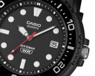 The all-black Casio MRW-240H-1E1JF, pictured.