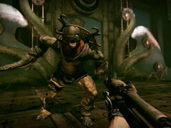 An image from the game Rage showing a mutant