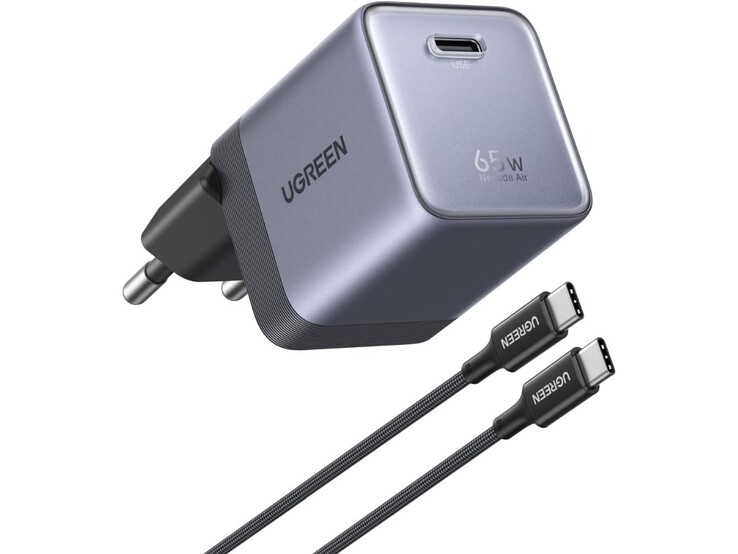 The EU version of the Ugreen Nexode Air 65W GaN Charger