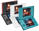 The Anbernic RG DS in its three launch colours. (Image source: Anbernic)