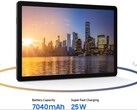 The Samsung Galaxy Tab A11+ 5G features a 7,040 mAh battery (Image source: Samsung)