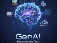 GenAI: The brain of the next generation of digital creativity. (Image source: AI generated)