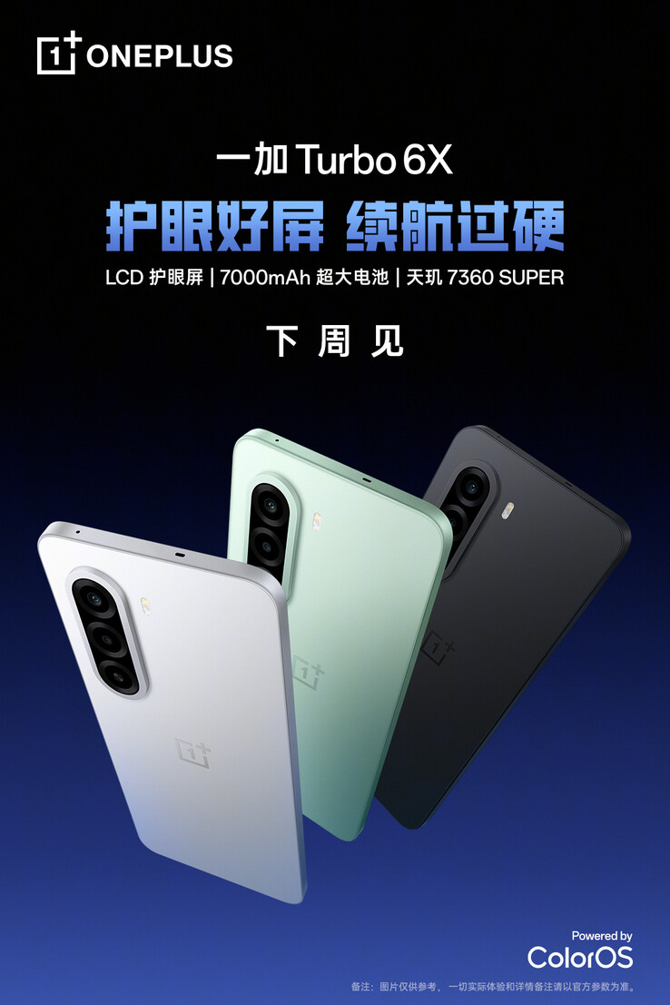 Promo image of the Turbo 6X.