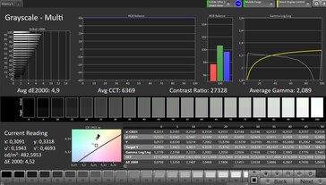 CalMAN Grayscale - external display
