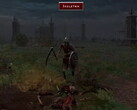 We face a skeleton in Diablo II: Resurrected VR
