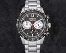 The three new Citizen CA471 watches (CA4714-55E pictured) have tachymetr bezels. (Image source: Citizen, edited)