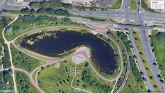 GNSS test ride: lake