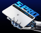 The tablet will launch in China on June 30. Pictured: a promo picture showing the back of the pad.
