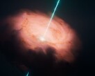 A conceptual image depicting the core of the Circinus galaxy (Image source: NASA, ESA, CSA, and STScI)