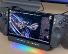 The Asus ROG Ally X20 has a translucent shell.