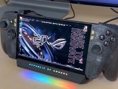 The Asus ROG Xbox Ally X20 has a translucent shell.