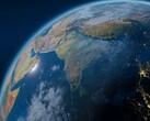 An illustration showing the Earth.