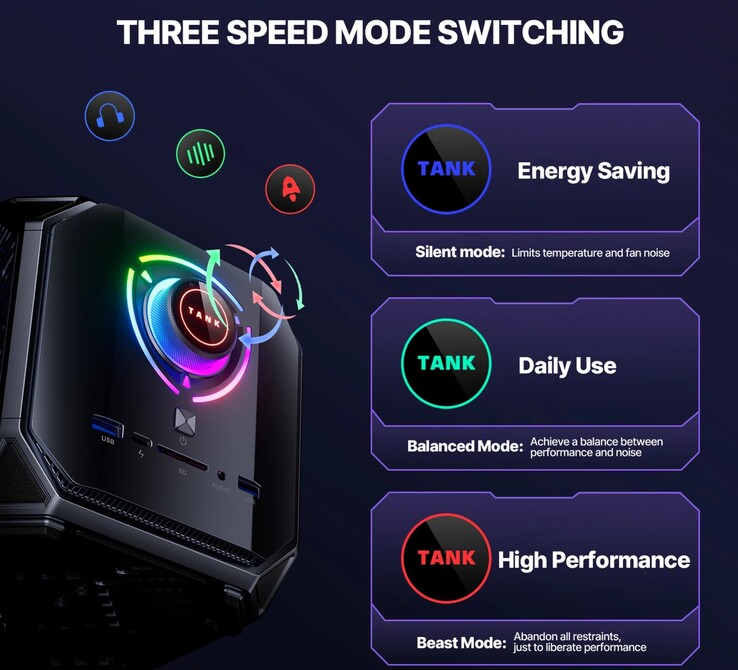 Acemagic Tank 03 gaming PC review: Small mini PC with Intel Core i9-12900H  and Nvidia GeForce RTX 3080 GPU also masters current games -   Reviews