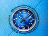 Blue sunray dial