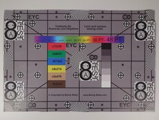 Sony Xperia 1 VII: Sharpness test