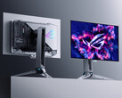 The ROG Swift OLED PG27AQWP-W can now be preordered in the US for $1,099.99. (Image soure: Asus)