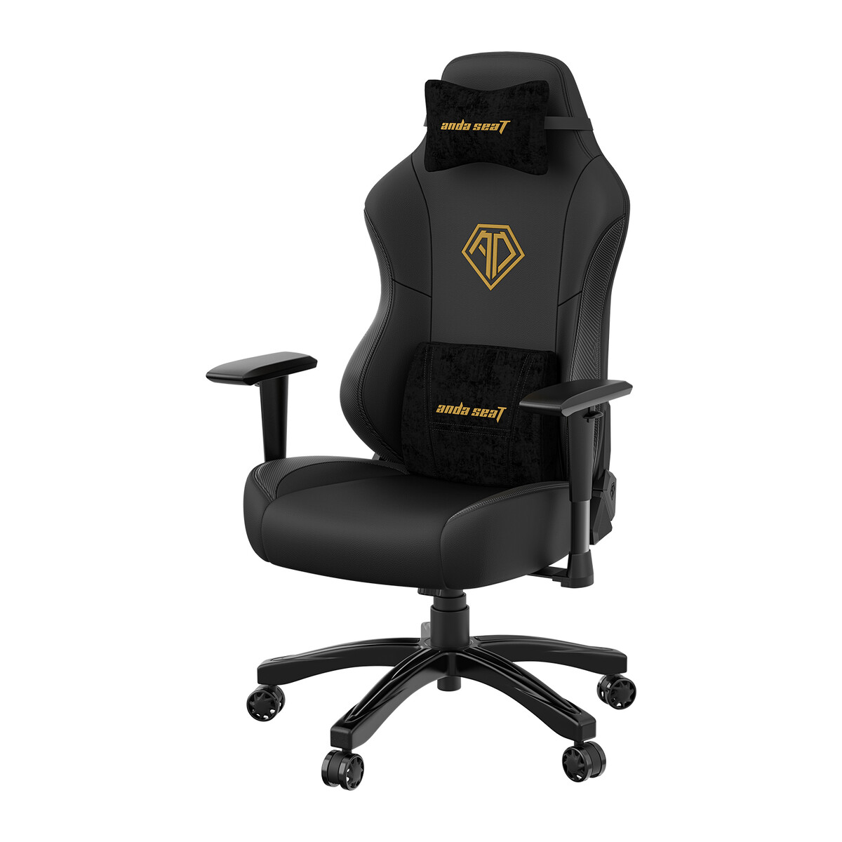 Gaming Chairs  DROGON Office Gaming Chair - BLACK / GOLD