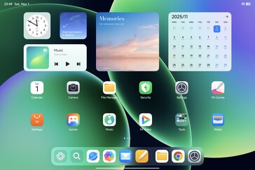 Xiaomi Pad 8 Pro: HyperOS 3 interface