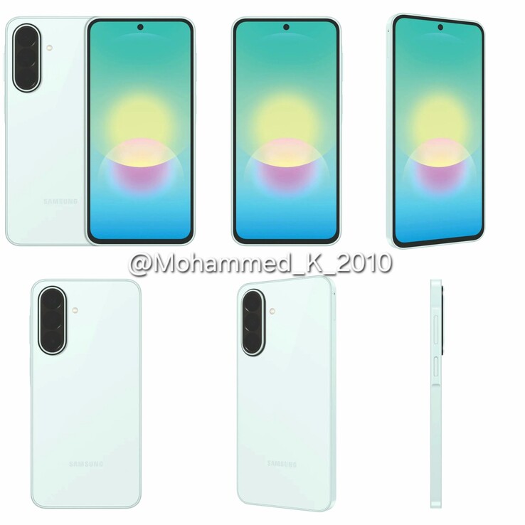 New Awesome Mint colourway has surfaced for the upcoming Samsung Galaxy A27.