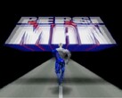 A screengrab of Pepsiman's intro